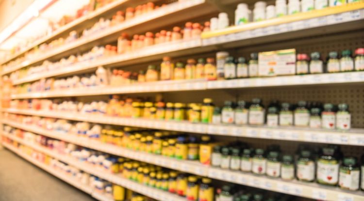 Dietary Supplements on Store Shelves